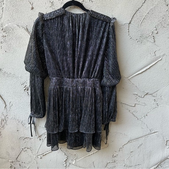 MISA LOS ANGELES Maeryn Metallic Mini Dress size M - Picture 13 of 14